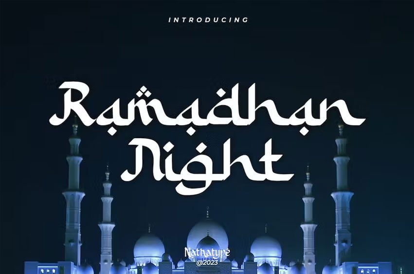 Ramadhan Night Font