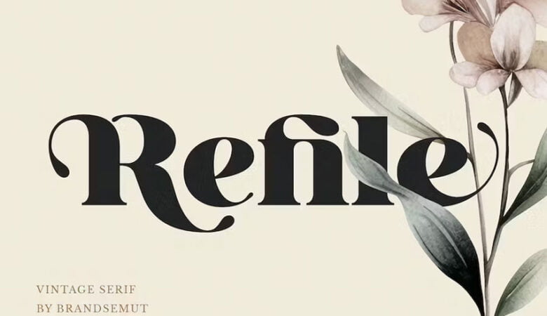 Refile Font