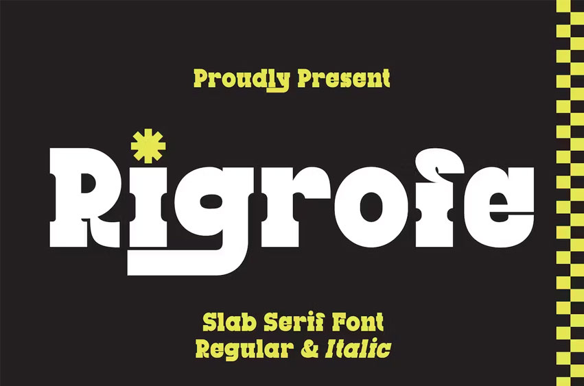 Rigrofe Font