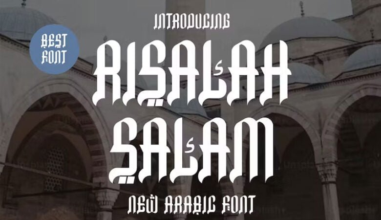 Risalah Salam Font