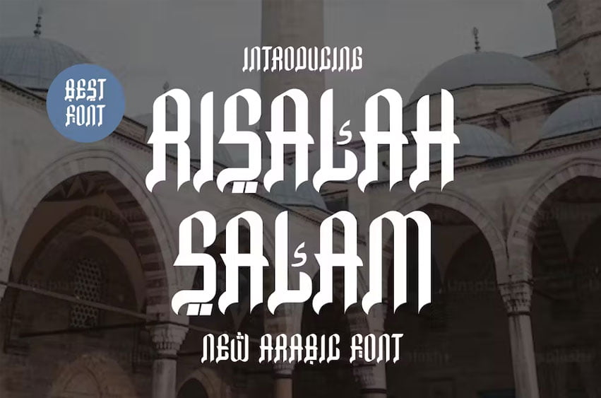 Risalah Salam Font