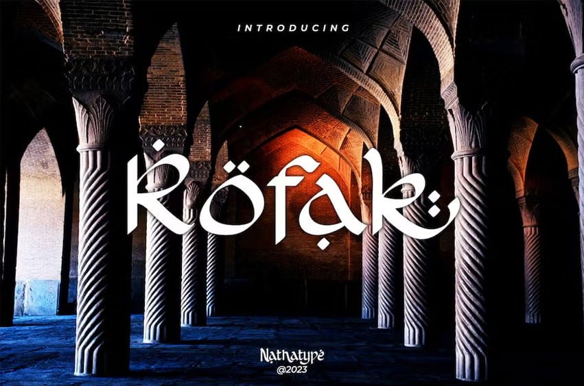 Rofak Font
