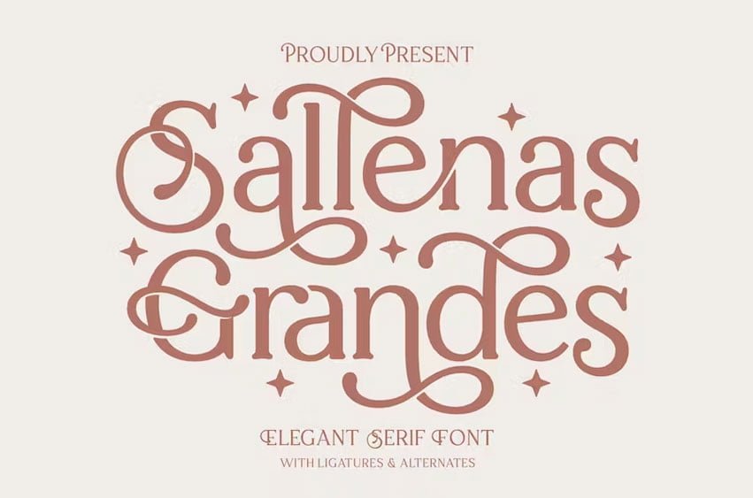 Sallenas Grandes Font
