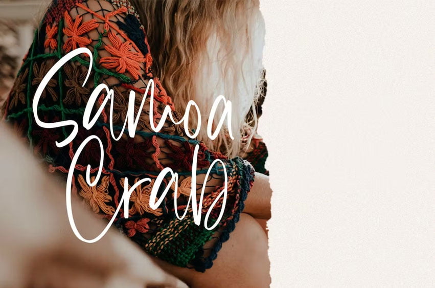 Samoa Crab Font