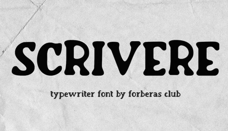 Scrivere Font