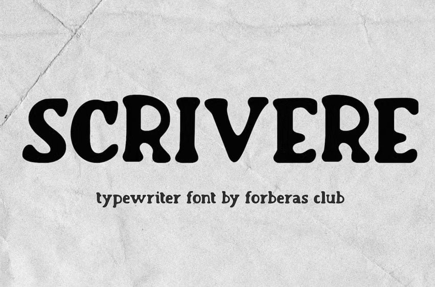 Scrivere Font