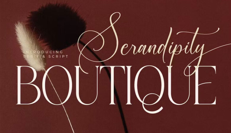 Serandipity Boutique Font