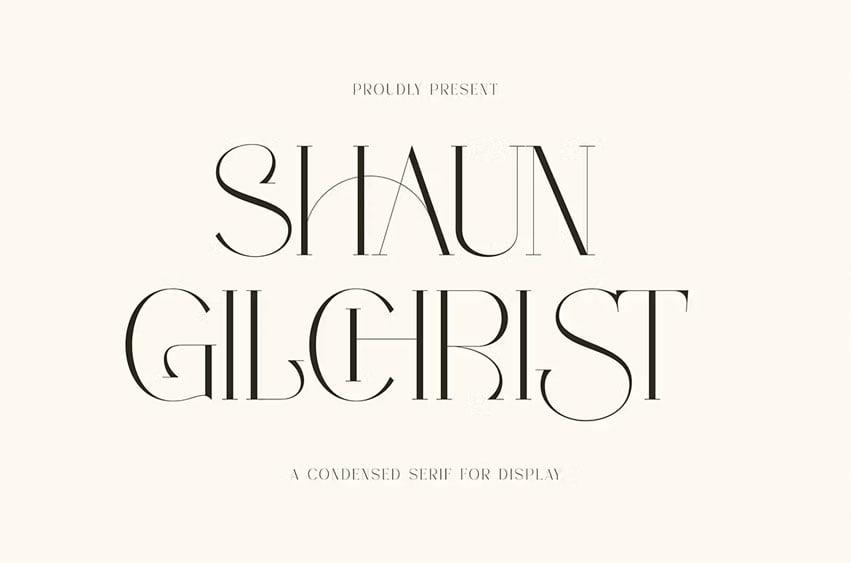 Shaun Gilchrist Font - FreeDaFonts