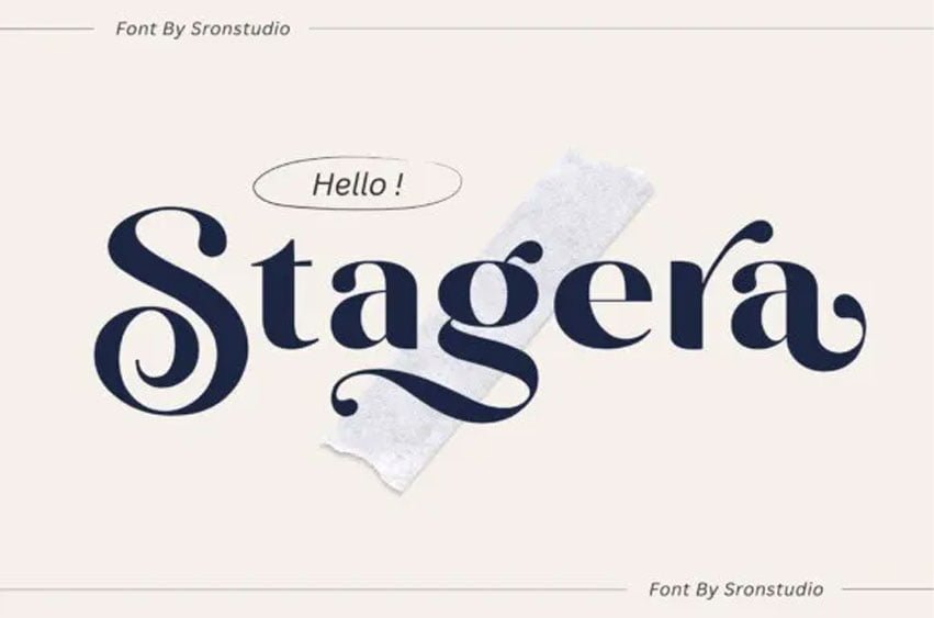 Stagera Font