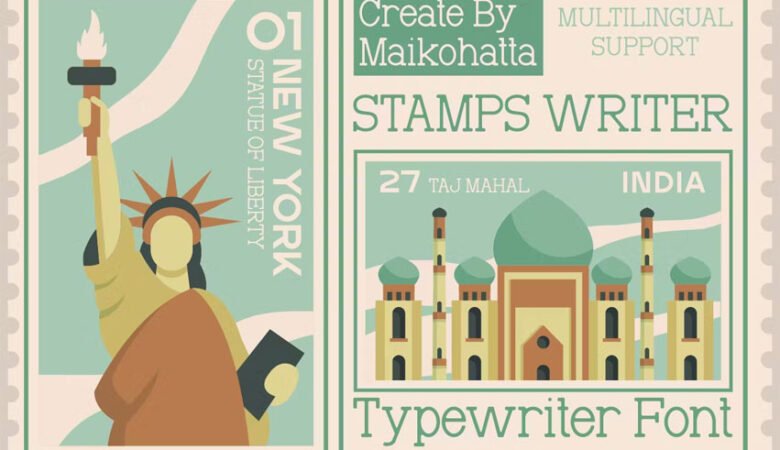 Stamps Writer Font