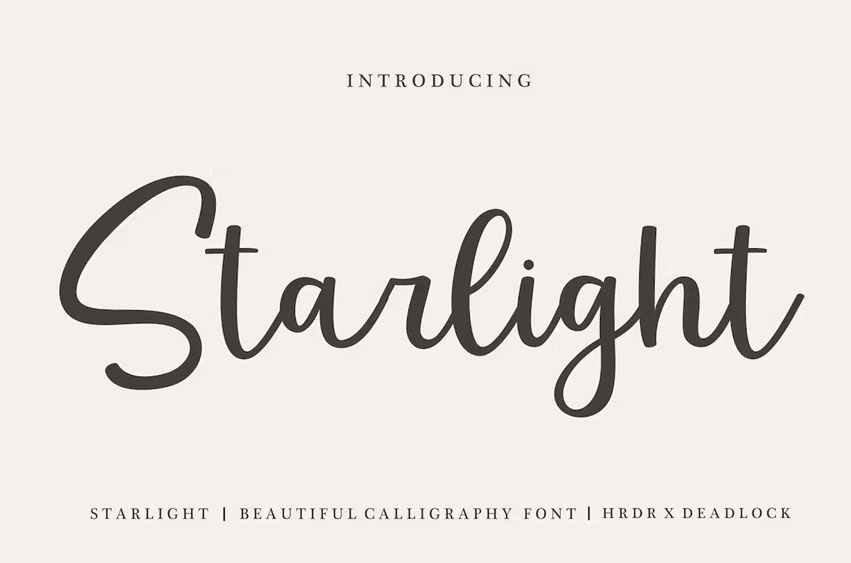 Starlight Beautiful Font