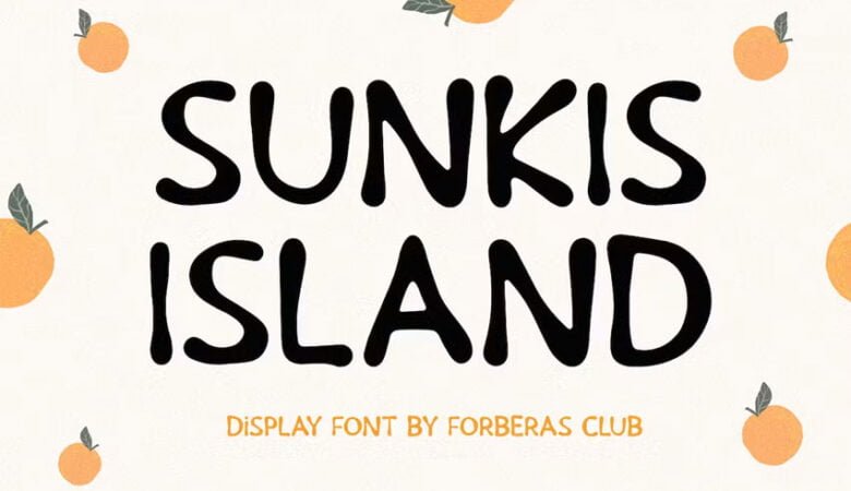 Sunkis Island Font