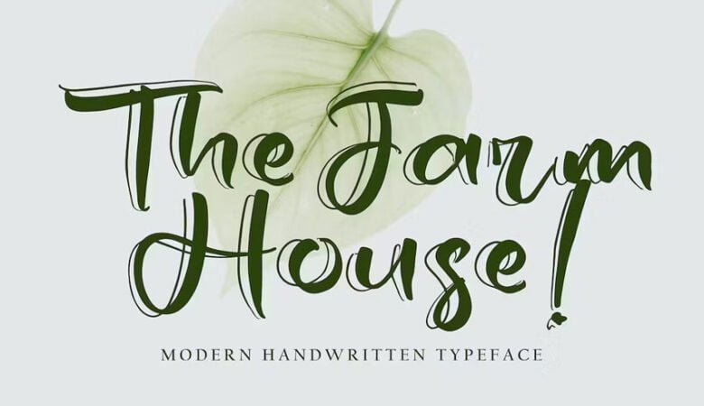 The Farm House Font