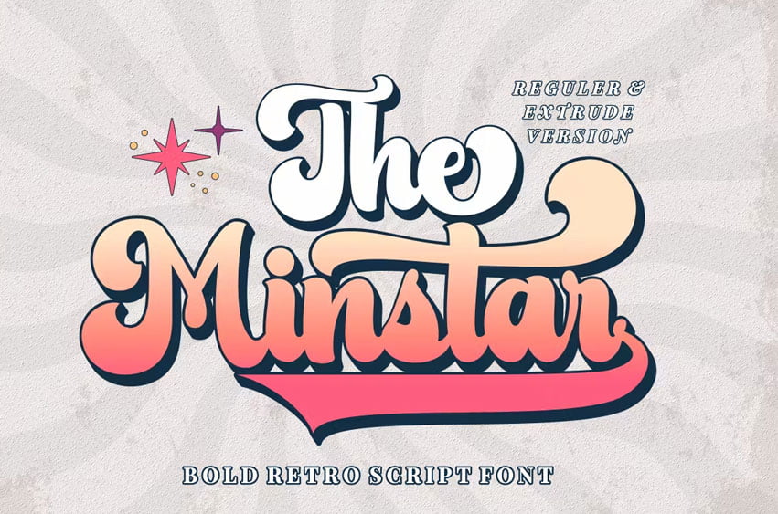 The Minstar Font