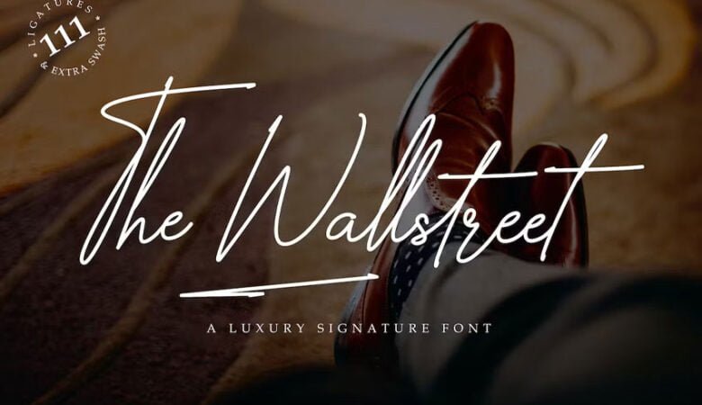 The Wallstreet Font
