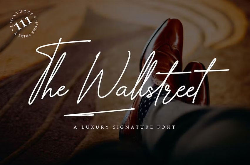 The Wallstreet Font