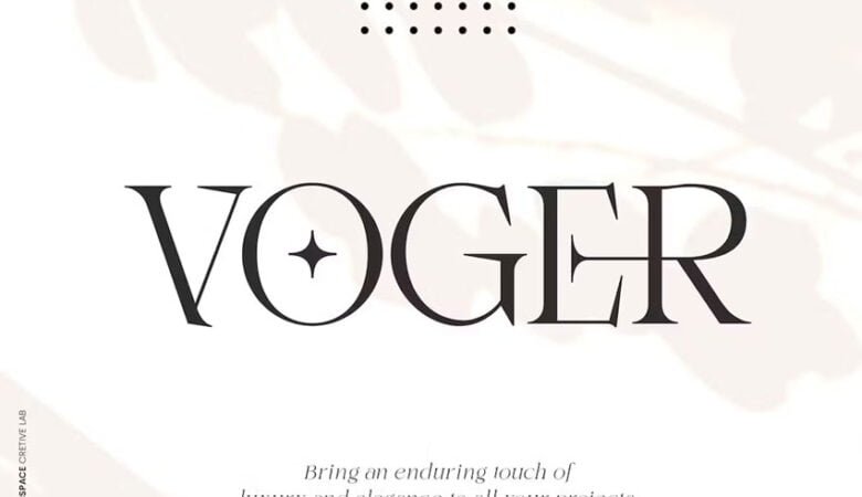 Voger Font