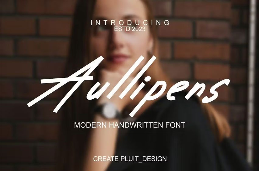 Aullipens Font