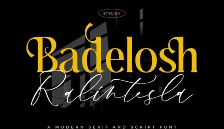 Badelosh Ralintesla Font