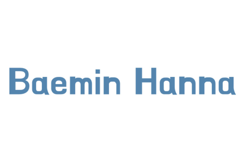 Baemin Hanna Font