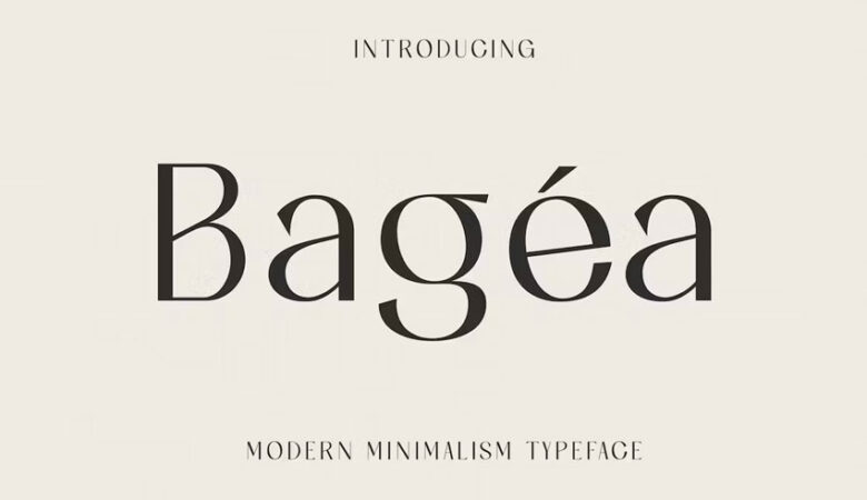 Bagea Font