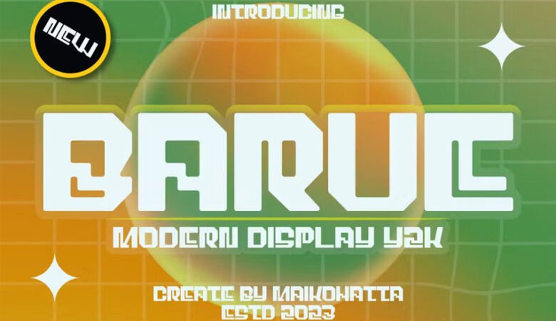Barue Y2K Font