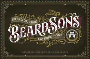 Beardsons Font - FreeDaFonts
