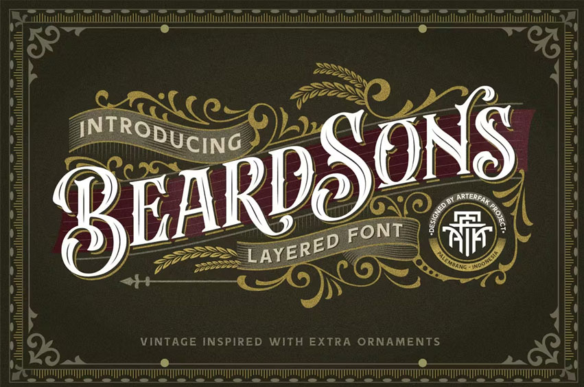 Beardsons Font