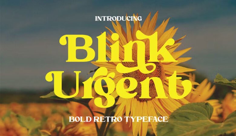Blink Urgent Font