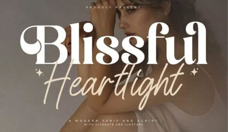 Blissful Heartlight Font