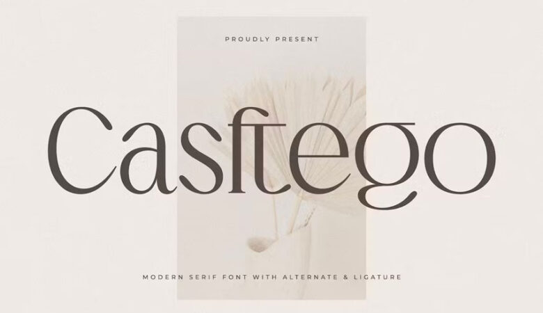 Casftego Font