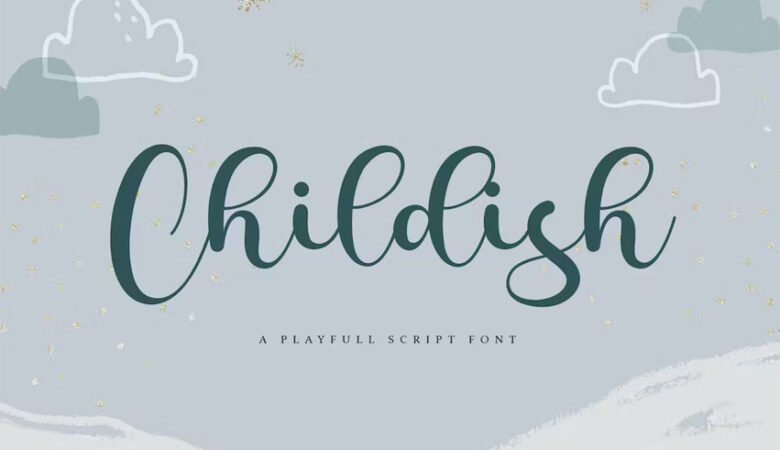 Childish Playfull Font