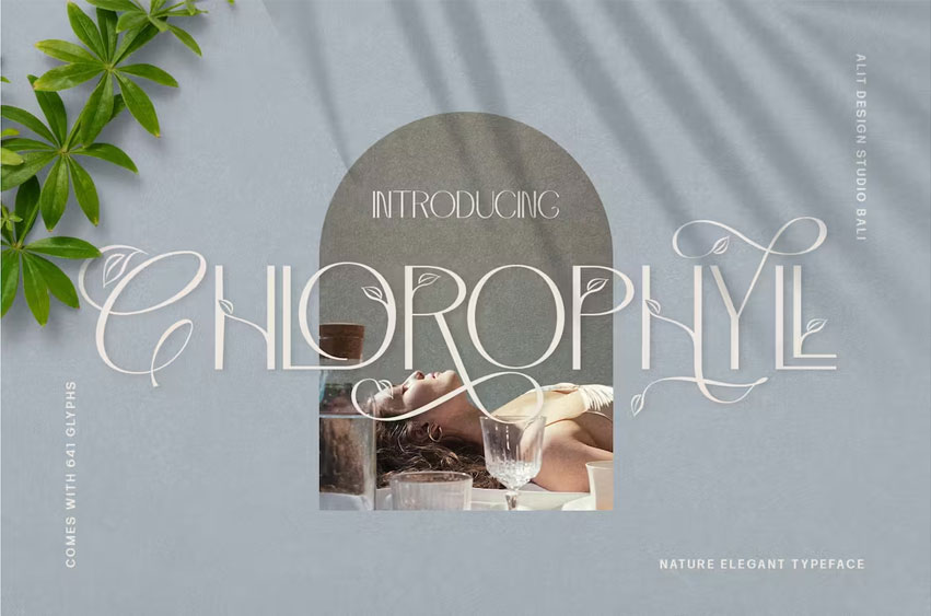 Chlorophyll Font