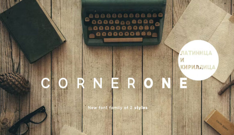 CornerOne Font