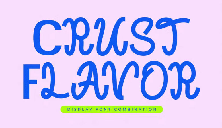 Crust Flavor Font