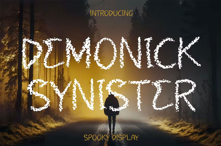 Demonick Synister Font