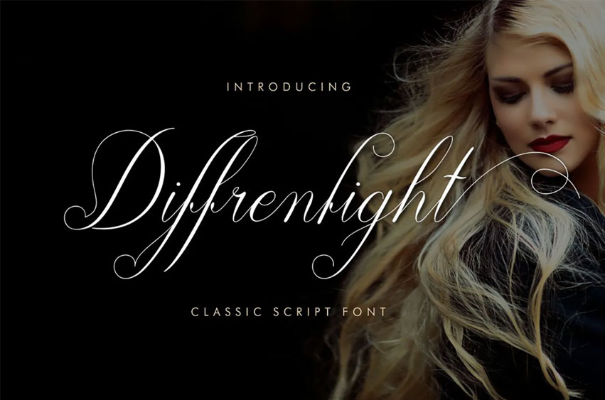 Diffrenlight Font