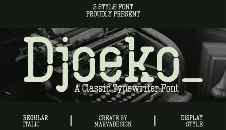 Djoeko Font