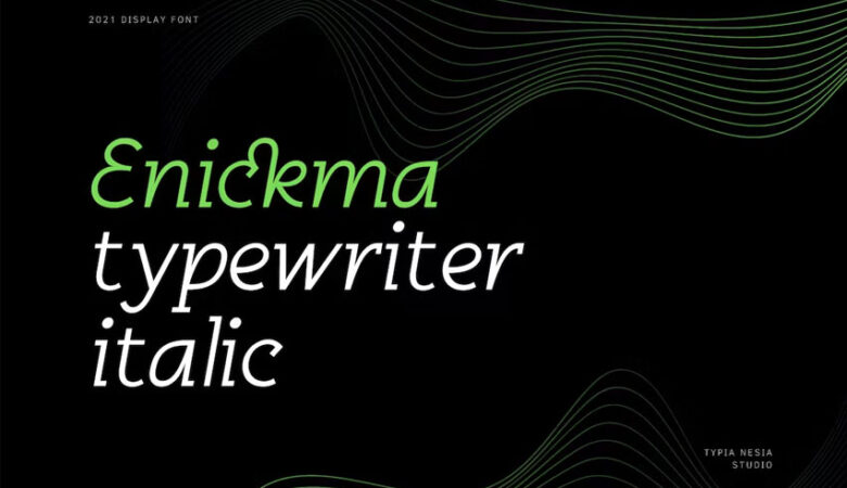 Enickma Font