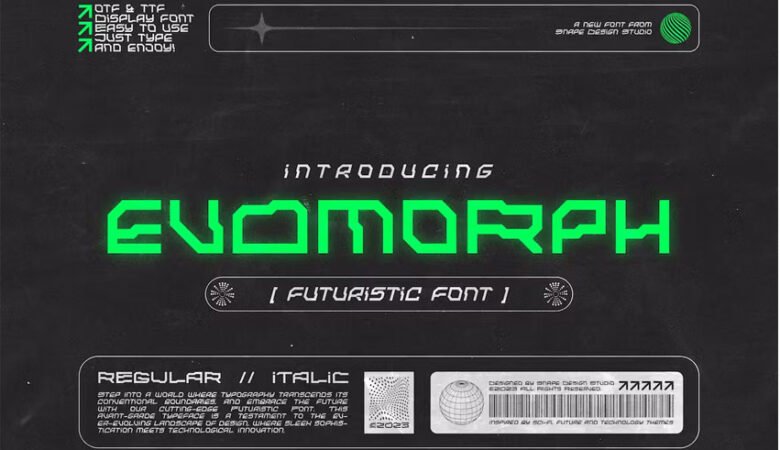 Evomorph Font