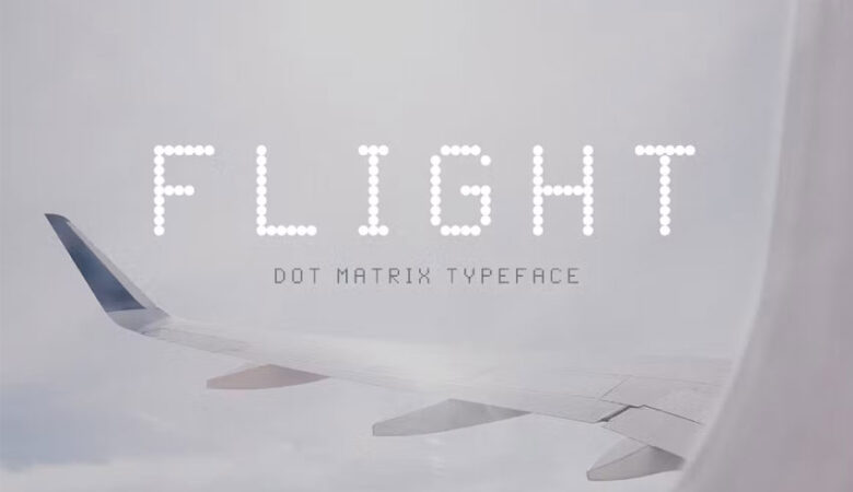 Flight Font