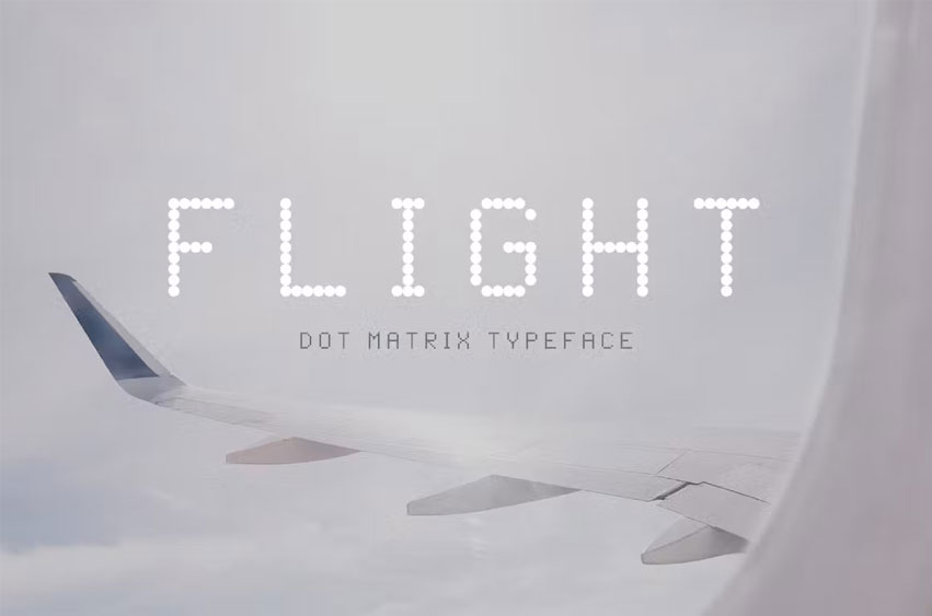 Flight Font