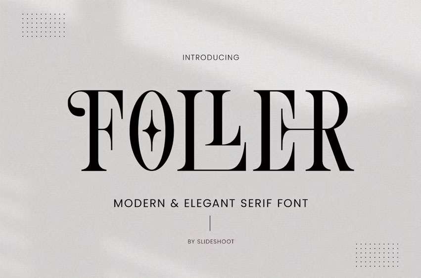 Foller Font - FreeDaFonts