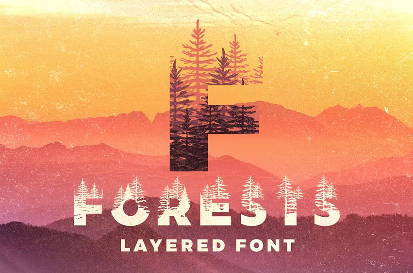 Forests Font