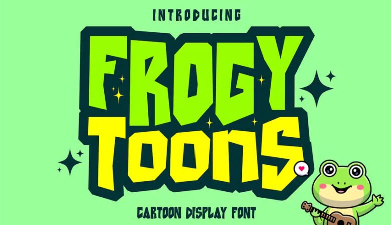 Frogy Toons Font