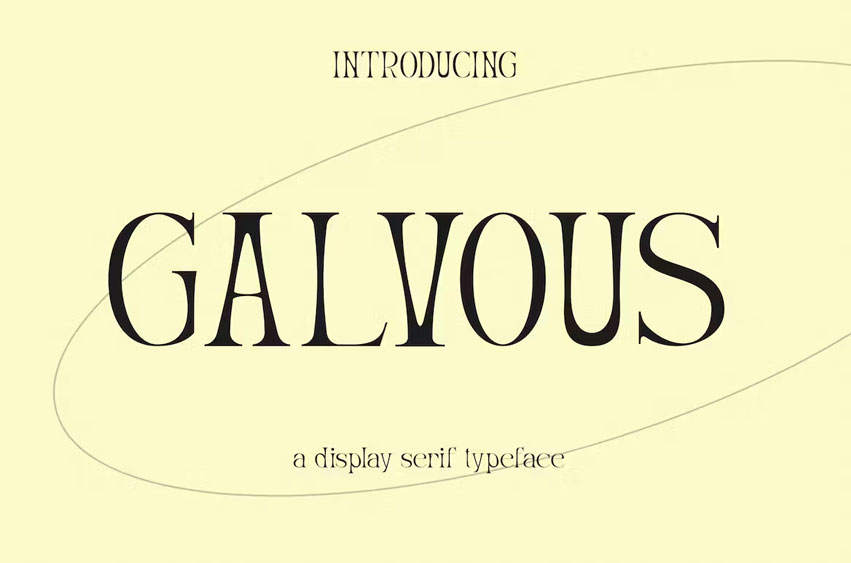 Galvous Font