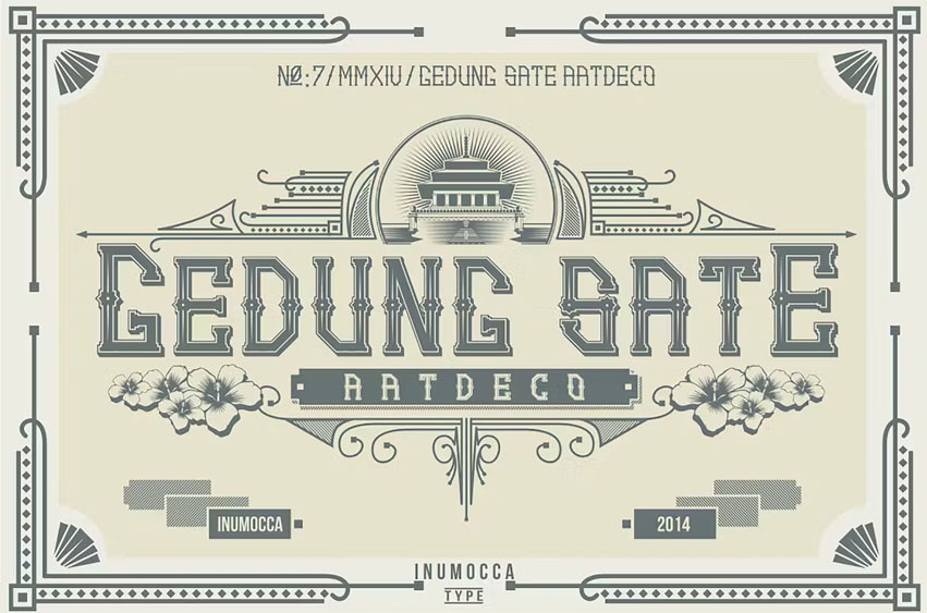 Gedung Sate Font