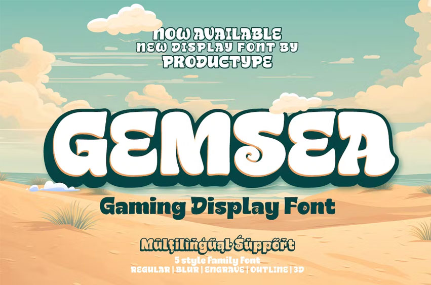 Gemsea Font