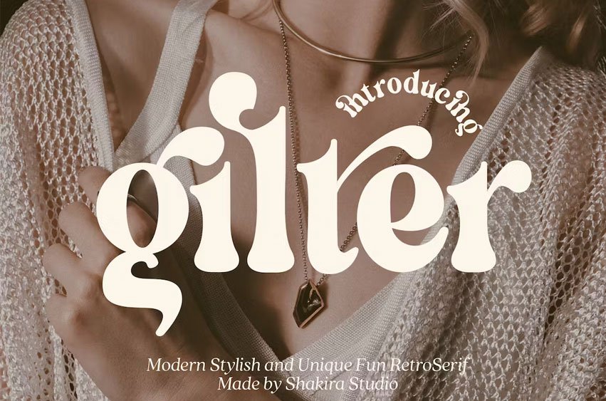 Gilter Font