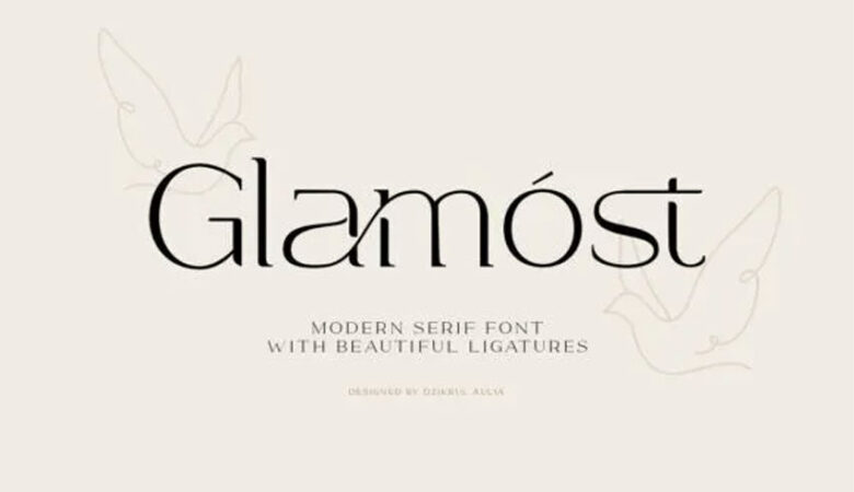 Glamost Font